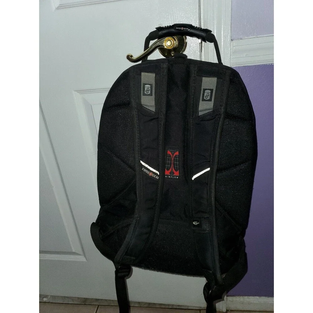 SWISSGear Air Flow Black Multipocket School/Collage/Hiking Backpack